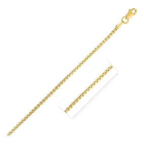 14k Yellow Gold Round Box Chain 1.35 mm-rx76406-20