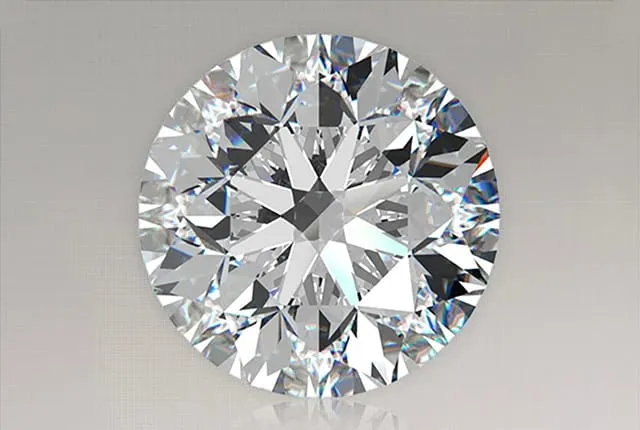 6.21 Carat Round Lab Diamond