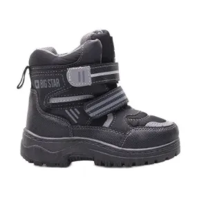 Big Star Jr MM374122 snow boots black