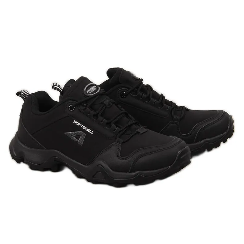 Black American Club waterproof trekking shoes