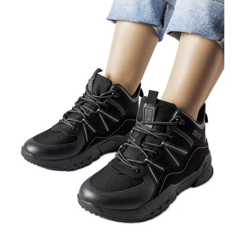 Black Big Star trekking shoes KK274218