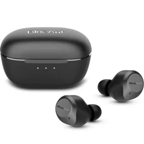 BlueAnt Pump Air Pro True Wireless Earbuds Earphones Active Noise Cancelling Black