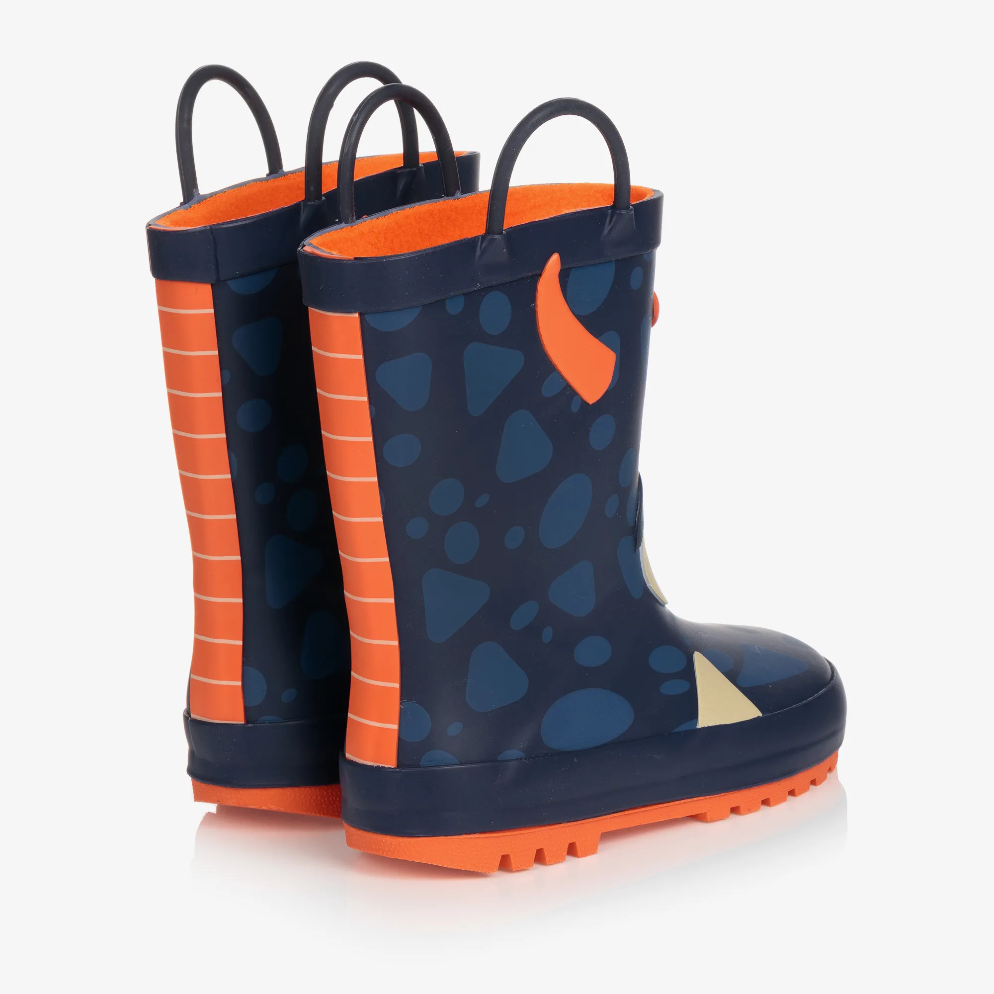 Boys Blue Monster Rain Boots