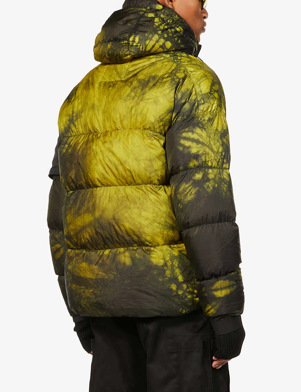 Branded Tie Dye Shell Down Jacket - The Puffer jackets