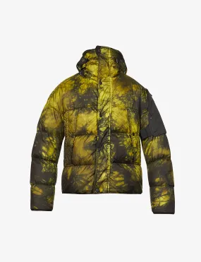 Branded Tie Dye Shell Down Jacket - The Puffer jackets