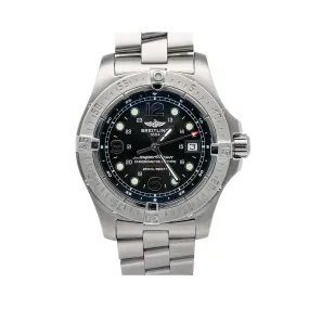 Breitling Superocean Steelfish A17390 44MM Blue Dial With Stainless Steel Bracelet