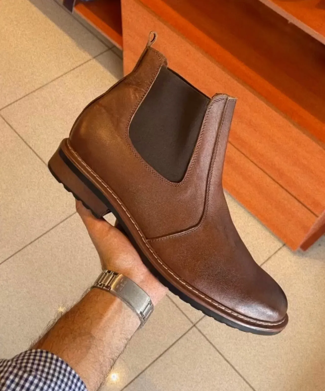 Bristol Chelsea Boots Arizona Brown