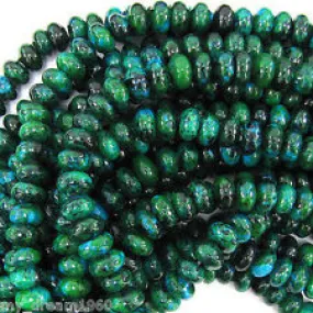 Chrysocolla Rondelle 8mm
