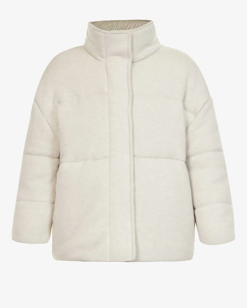 Dillon Padded Organic Cashmere Jacket - The Puffer jackets