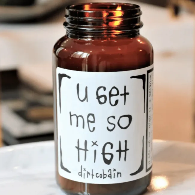 Dirt Cobain Candle