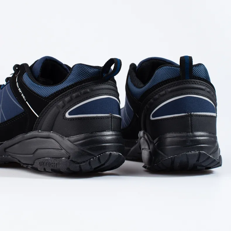 DK dark blue men's trekking shoes