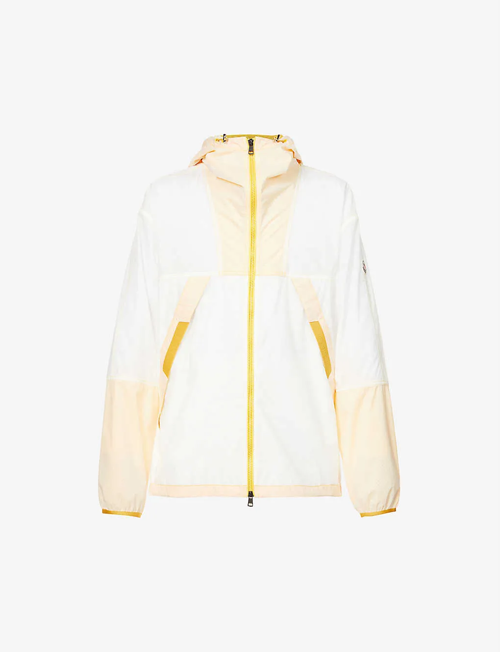 Doi Colour Block Shell Hooded Windbreaker Jacket | The Puffer jackets