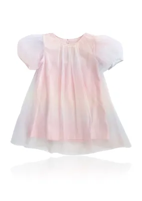 DOLLY UNICORN RAINBOW PASTELS   PUFF TULLE DRESS rainbow