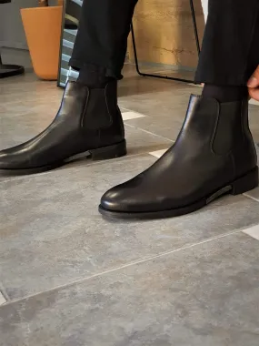 Elko Black Chelsea Boots