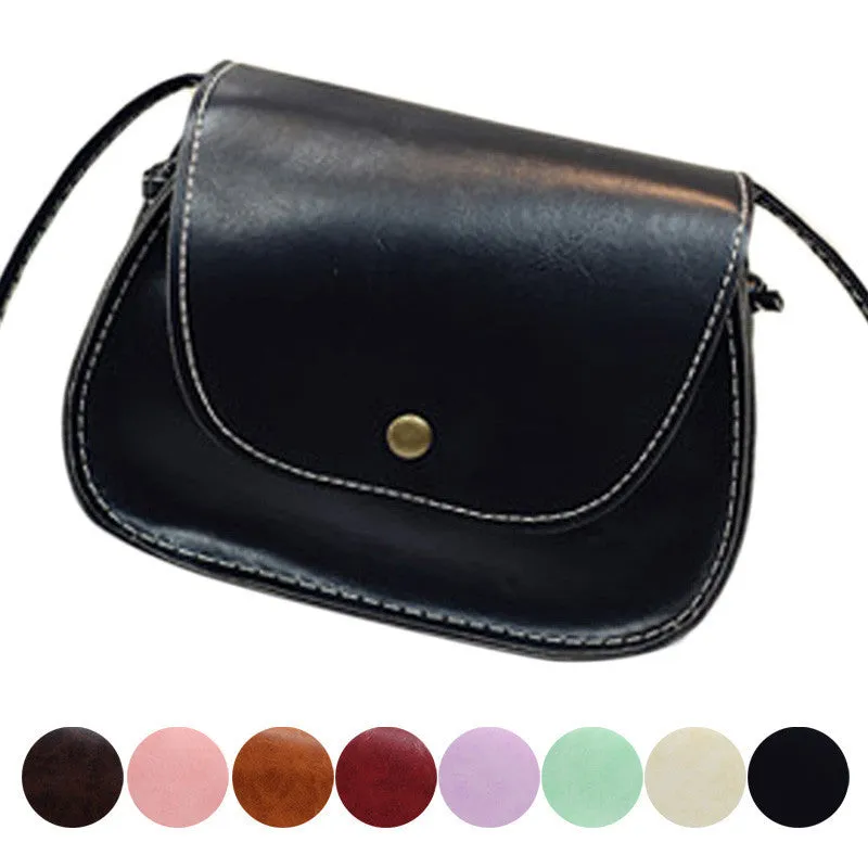 Forward Womens Retro Messenger Bags Chain Shoulder Bag Leather Crossbody Hbags