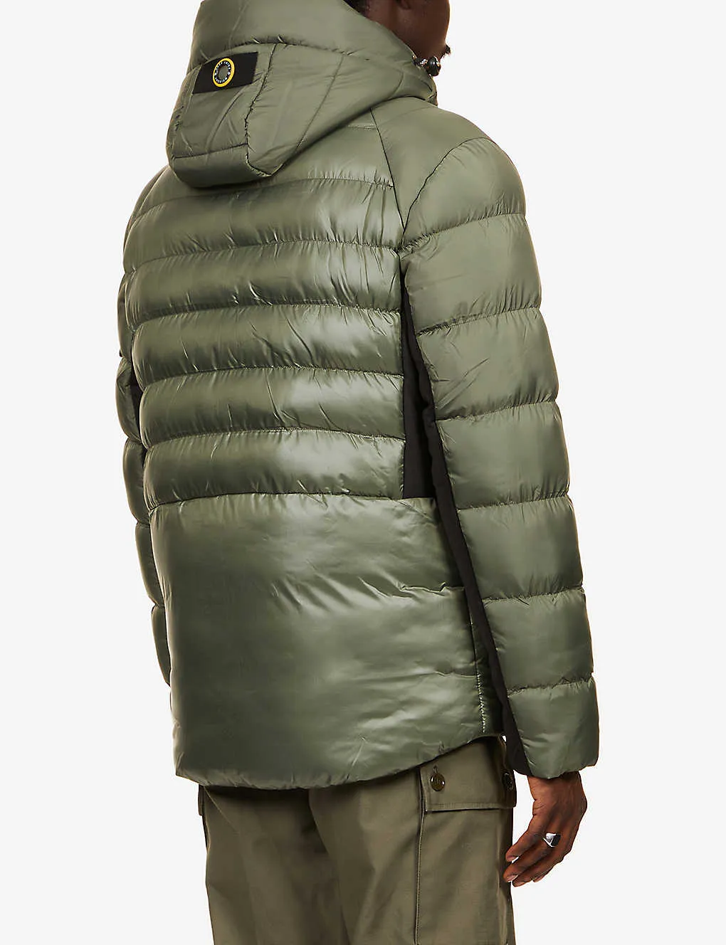 Green Quilted Shell Down Jacket - The Puffer jackets