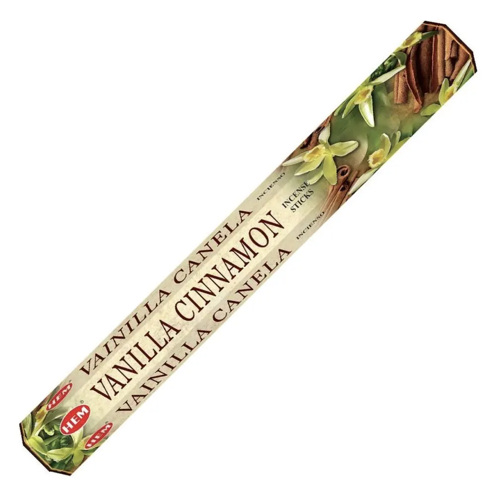 Hem Vanilla Cinnamon Incense Sticks