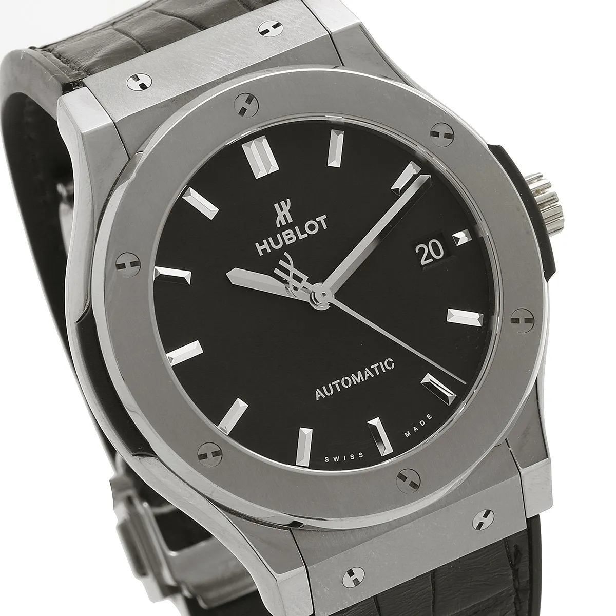 Hublot Classic Fusion Racing Grey 511.NX.7071.LR 45mm Black Dial