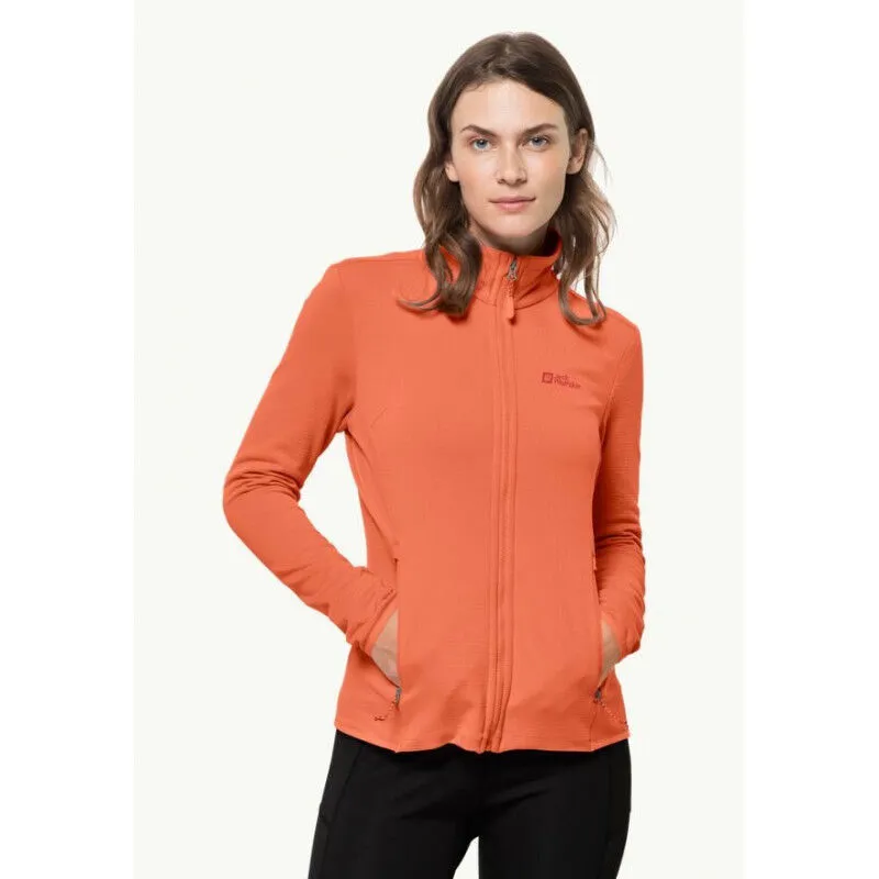 Jack Wolfskin  Peak Grid Fleece - Giacca in pile - Donna