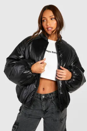 Jackets & Coats | Tall Zip Padded Puffer Jacket | boohoo