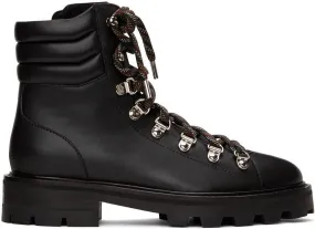 Jimmy Choo Black Eshe Hiking Boots