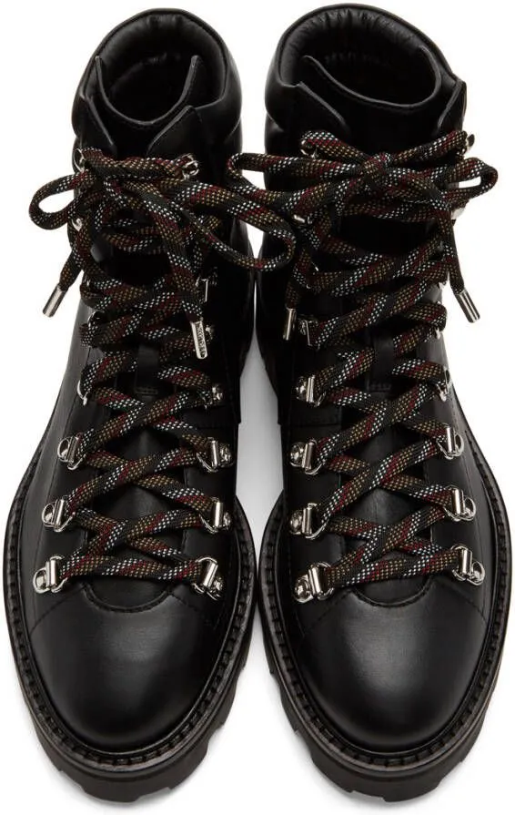 Jimmy Choo Black Eshe Hiking Boots