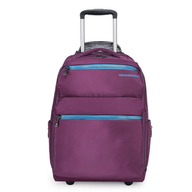 Large Capacity Travel Backpacks Luggage Waterproof Trolley Backpack Multifunctional Carry On