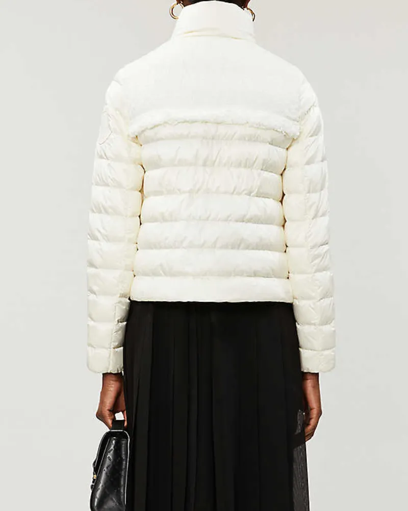 Lunaire High-Neck Shell Jacket - The Puffer Jackets