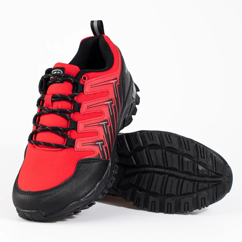 Men's red DK trekking shoes