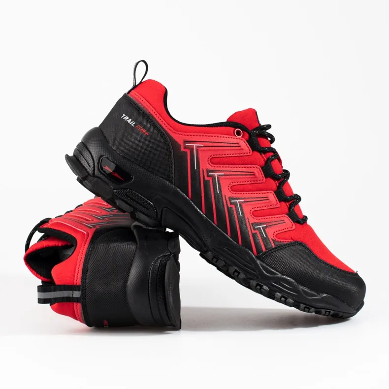 Men's red DK trekking shoes