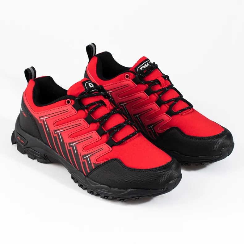 Men's red DK trekking shoes