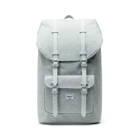 Mochila Herschel Little America Light Grey Crosshatch/Grey Rubber