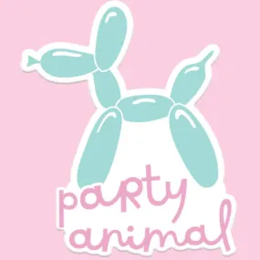 Party Animal Sticker