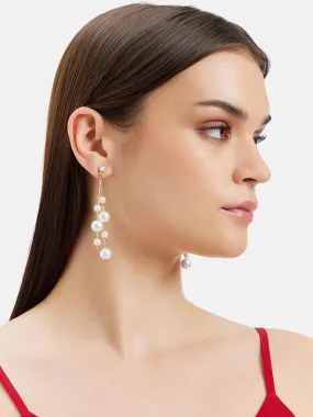 Pearl Tassel Earrings