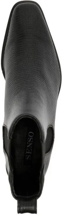 Senso Milan chelsea boots Black