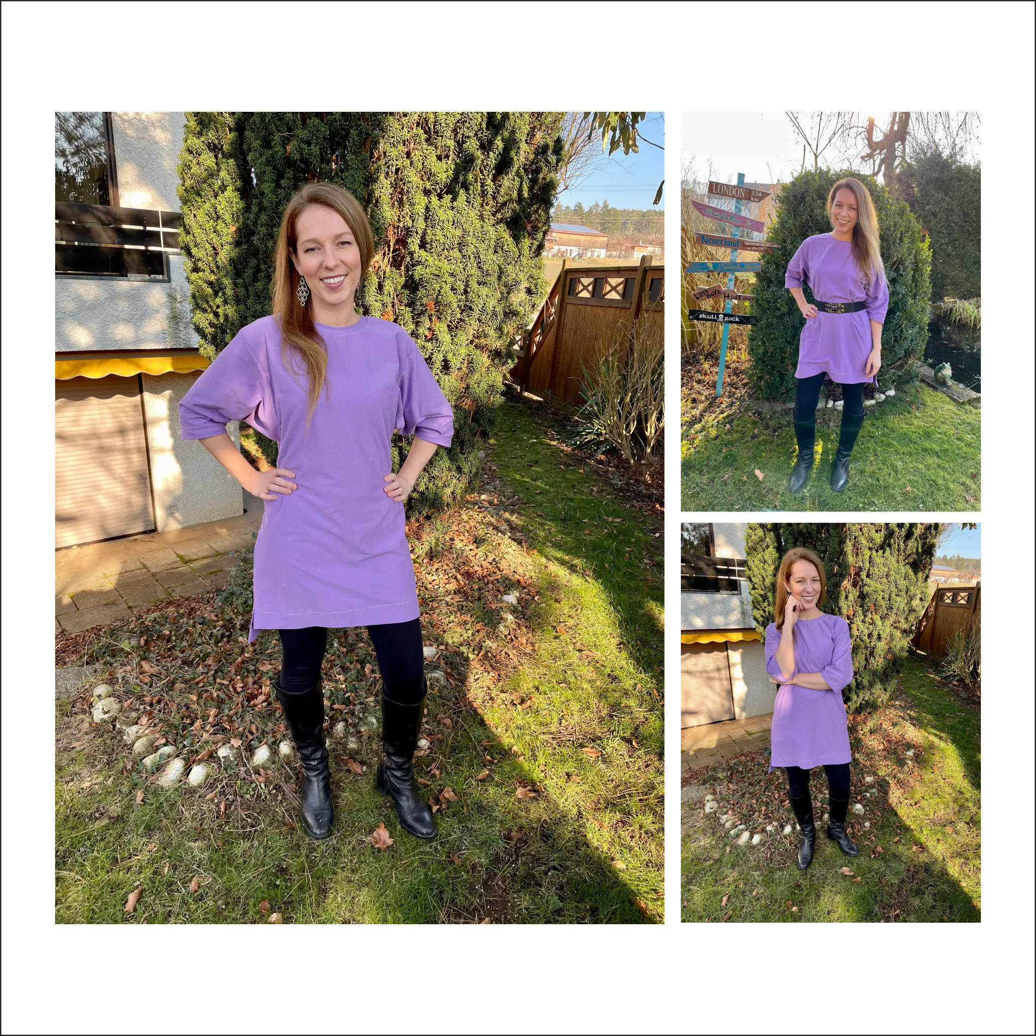 Split Hem Dolman Tunic + Dress | Adult Size S0c-L1c | Beginner Level Sewing Pattern