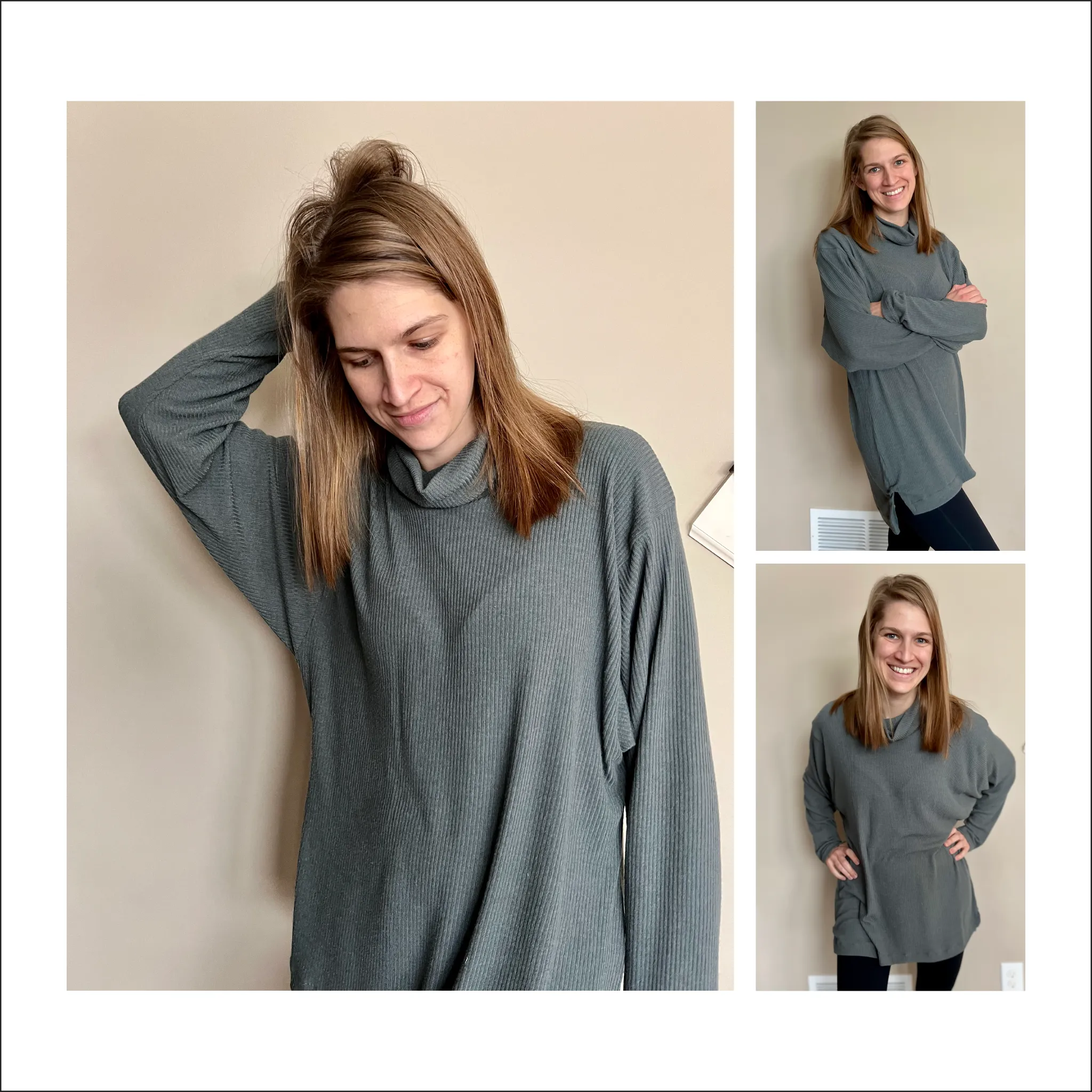 Split Hem Dolman Tunic + Dress | Adult Size S0c-L1c | Beginner Level Sewing Pattern