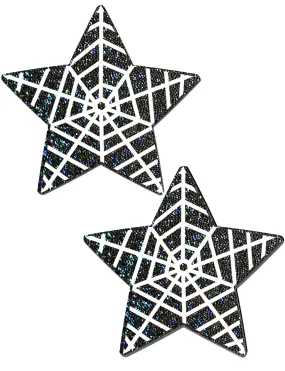 SPOOKY STAR NIPPLE PASTIES - GLOW IN THE DARK