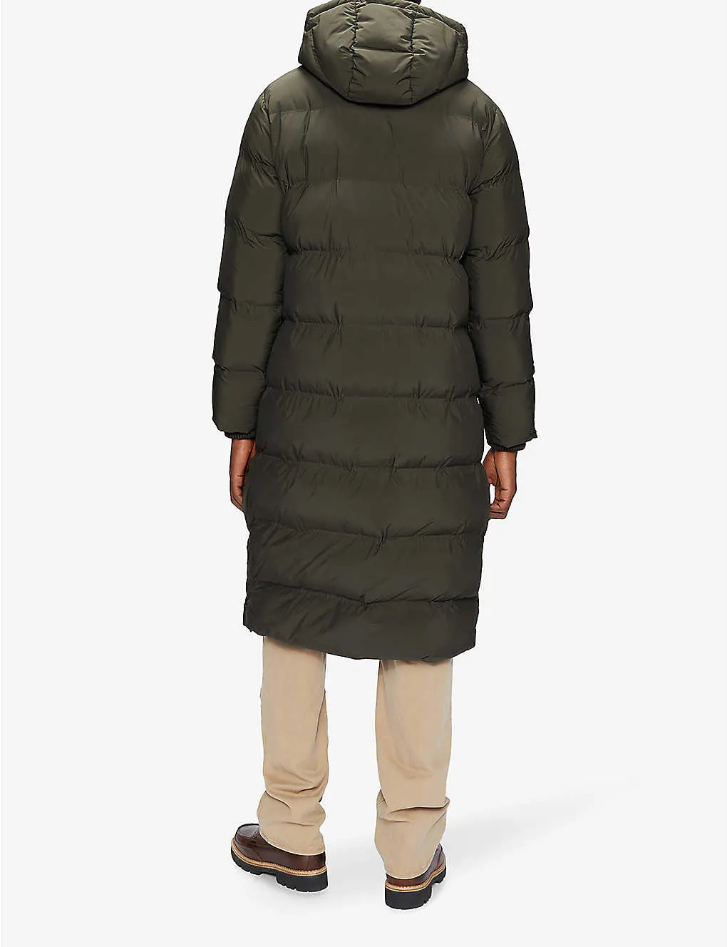 Superg Padded Shell Long Coat | The Puffer Jackets