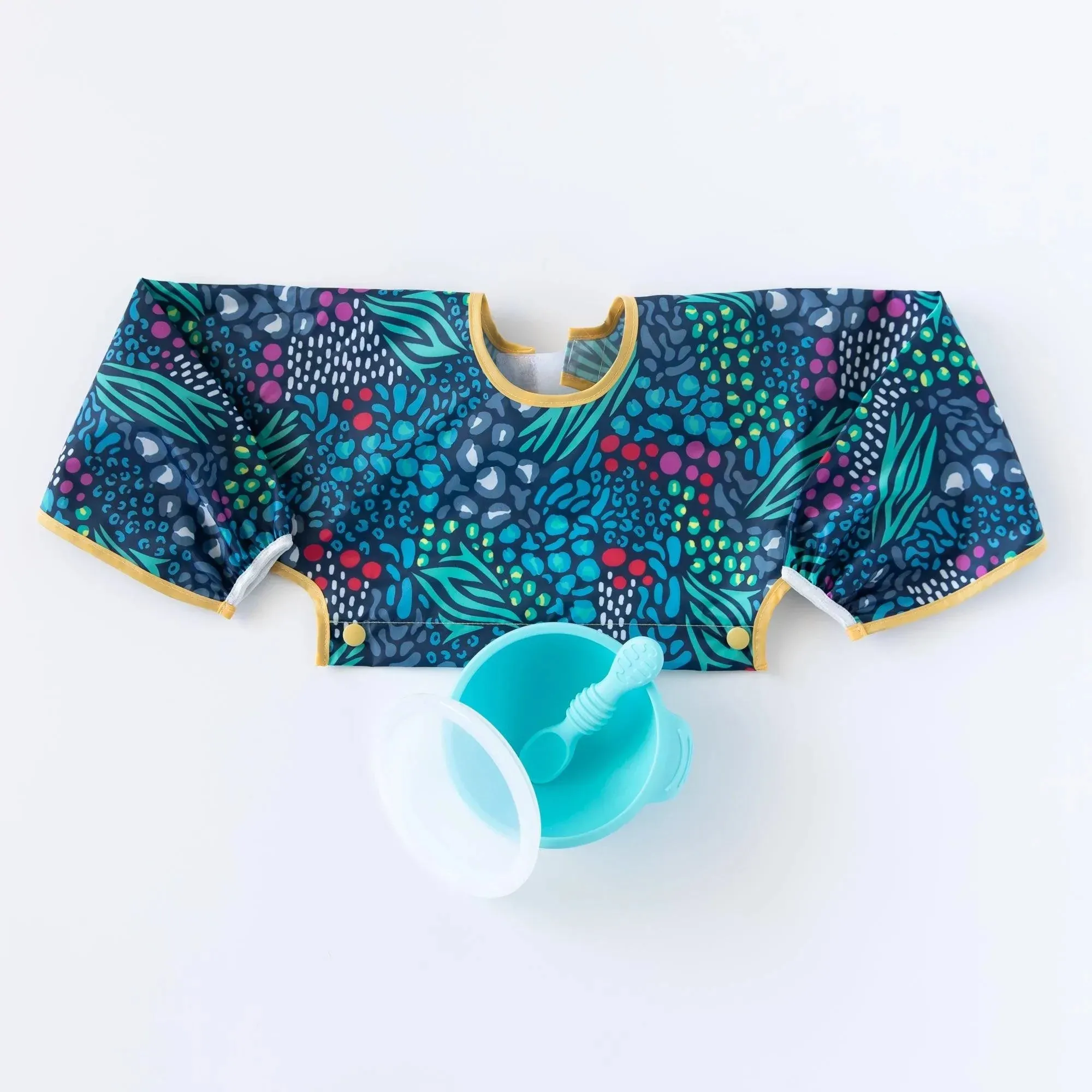 Swap Pocket Bib: Jungle & Animal Prints