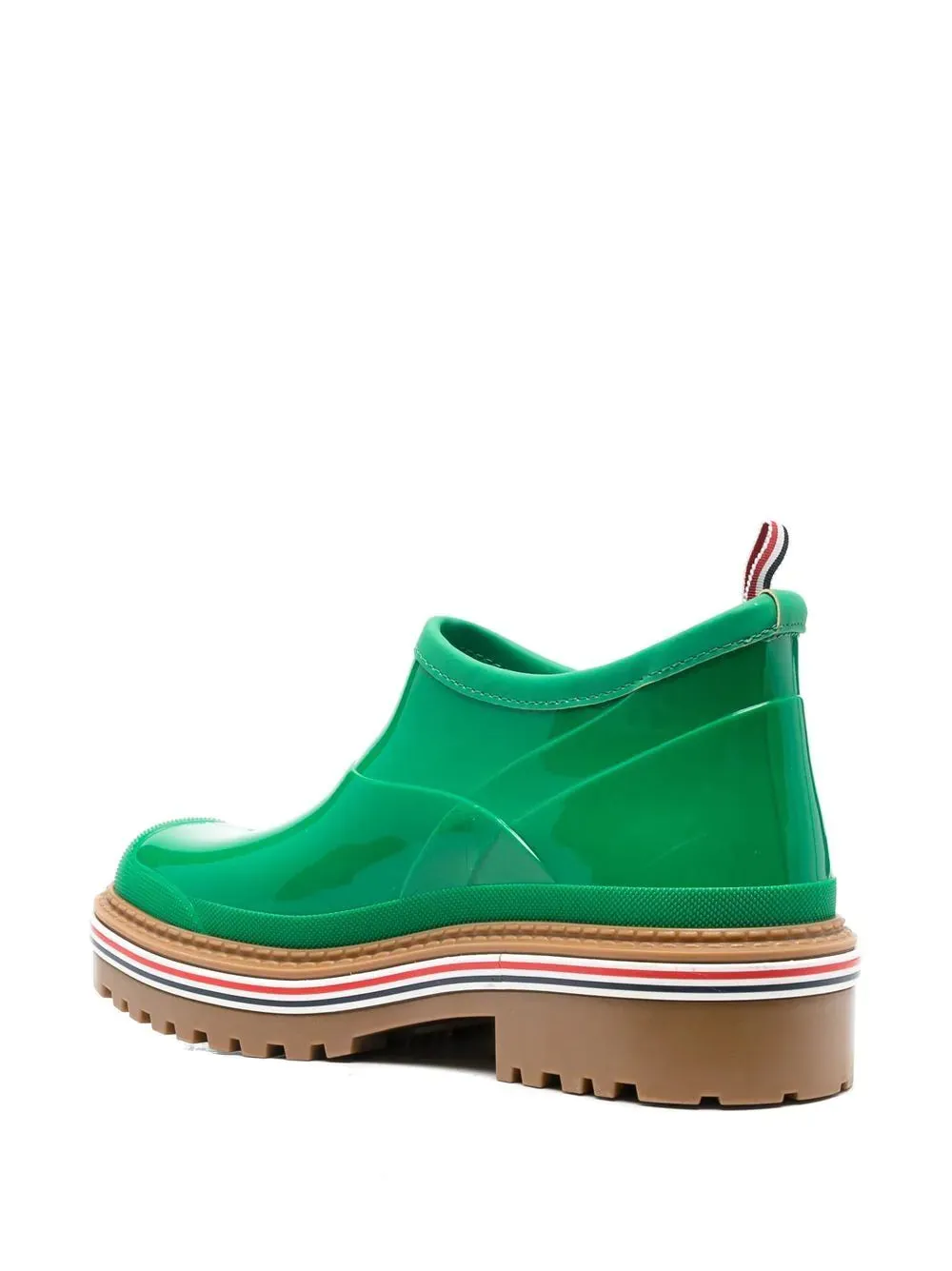 THOM BROWNE - Rubber Boots in Green