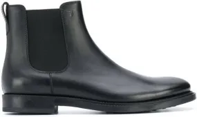 Tod's leather ankle boots Black