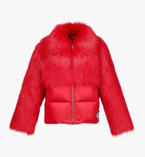 Women’s Faux Fur Puffer Jacket - The Puffer jackets