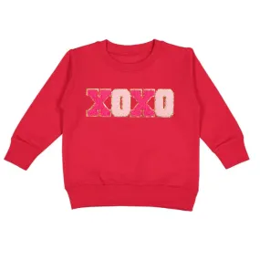 XOXO Patch Valentine's Day Sweatshirt